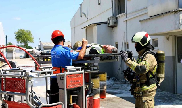 Bursa itfaiyesi 19 bin olaya müdahale etti