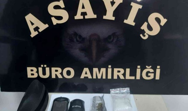 Bursa'da mouse içine saklanmış dijital hassas terazi polisin gözünden kaçmadı