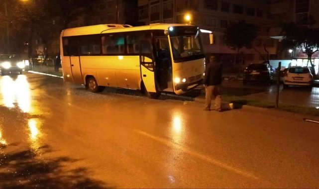 Bursa'da servis kazası