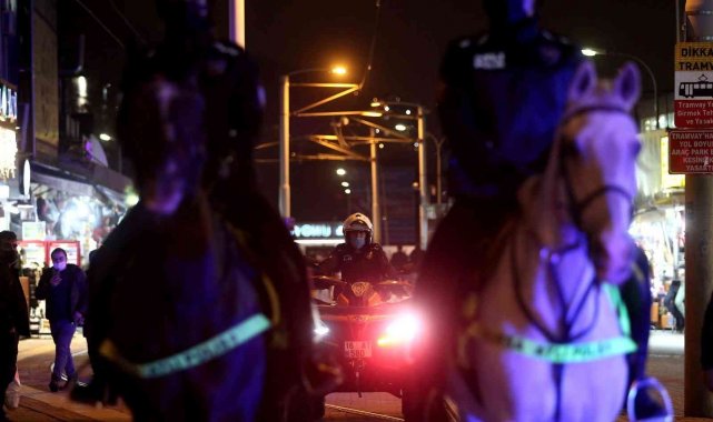 Bursa'da yılbaşında "Türkiye Güven Huzur" uygulaması