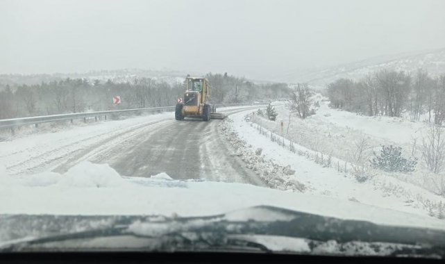 Bursa'nın dağ ilçelerinde eğitime kar engeli