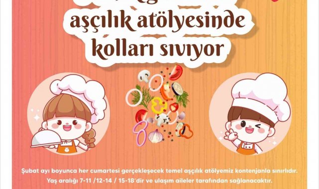Büyükşehir Belediyesi, çocuklar için Tarsus&#039;ta Aşçılık Atölyesi açıyor