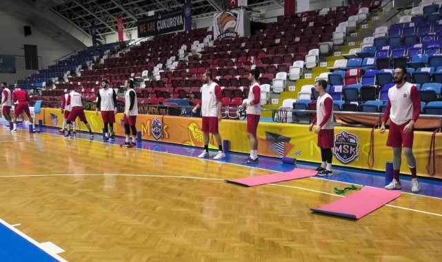 Büyükşehir MSK Erkek Basketbol Takımında moraller yerinde