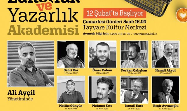 Büyükşehir'den editörlük ve yazarlık akademisi