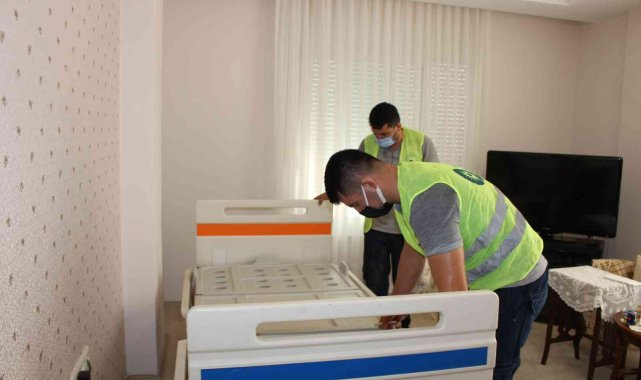 Büyükşehir&#039;den yatalak hastalara otomatik yatak desteği