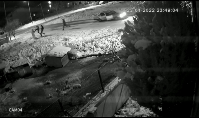 Çalandan sonra kardan adam döveni de gördük