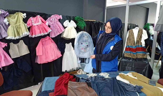 Çalışan ellerden hünerli sergi