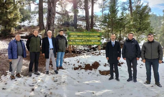 Çameli'de ekoturizm yürüyüş yolu hayat buluyor