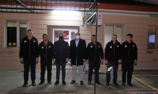 Çameli'de Kaymakam ve Başkandan yılbaşı ziyaretleri