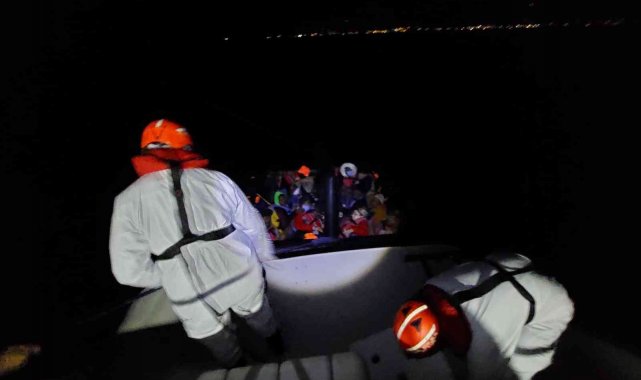 Can salına bindirip geri ittiler, Sahil Güvenlik kurtardı