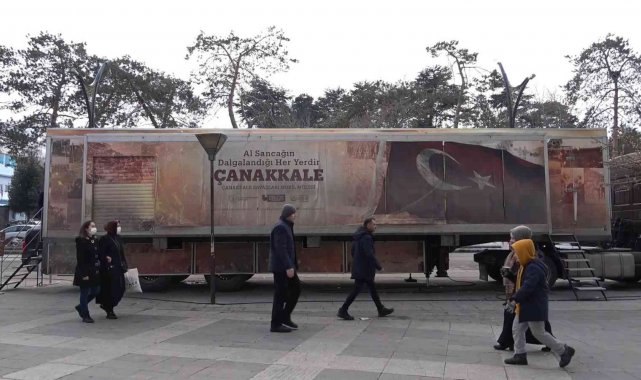 Çanakkale Mobil Müze Tırı Tatvan&#039;da