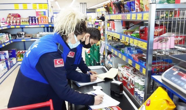Canik zabıtası denetime devam ediyor