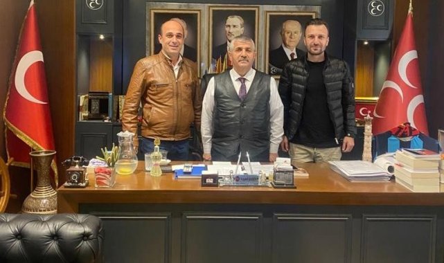 Çankaya bitpazarı esnafından MHP'ye ziyaret