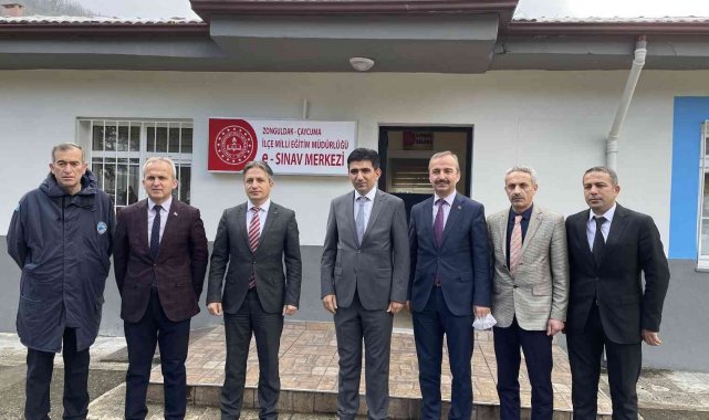 Çaycuma'da e-sınav merkezi açıldı