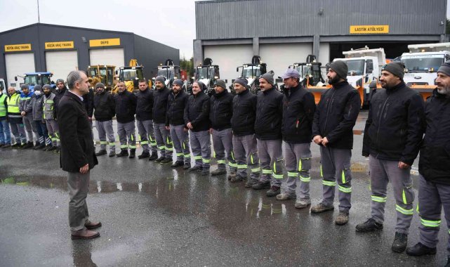 Çayırova karla mücadeleye hazır