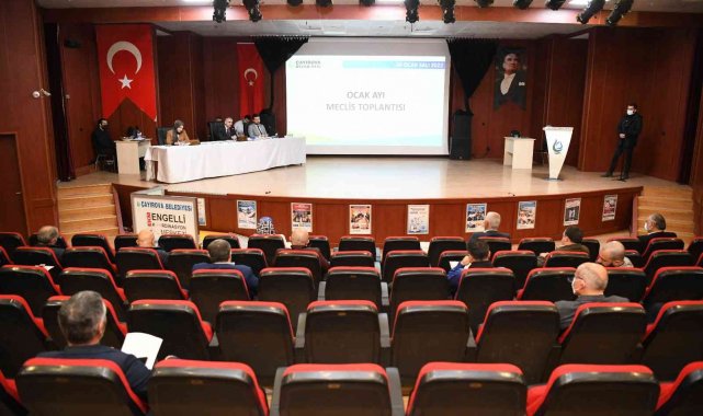 Çayırova'da yılın ilk meclis toplantısı yapıldı