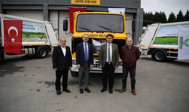 Çayırova&#039;dan Türkeli&#039;ye kamyon