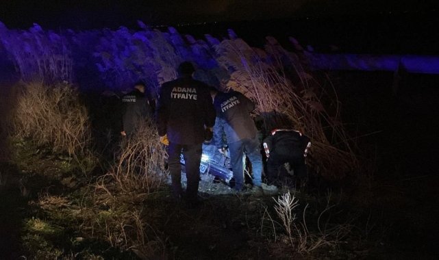 Ceyhan'da trafik kazası 1 ölü, 2 yaralı