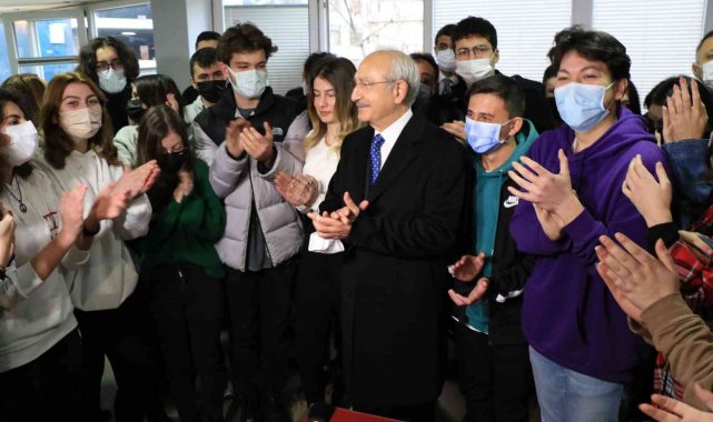 CHP Genel Başkanı Kemal Kılıçdaroğlu gençlerle buluştu