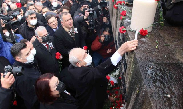 CHP Lideri Kılıçdaroğlu, Uğur Mumcu'yu anma törenine katıldı