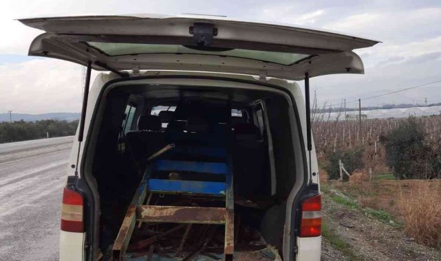 Çiftçinin ekmeğine göz diken hırsızlar yakalandı