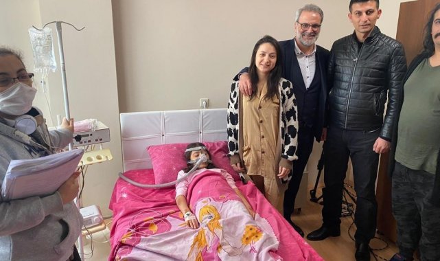 Çifteler'de çekilen filme Başkan Bıyık'tan ziyaret