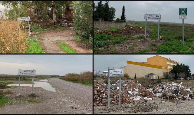 Çiğli&#039;de kaçak moloz seferberliği