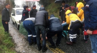 ÇIKAN KIVILCIMLAR EVİ KÜLE ÇEVİRDİ!