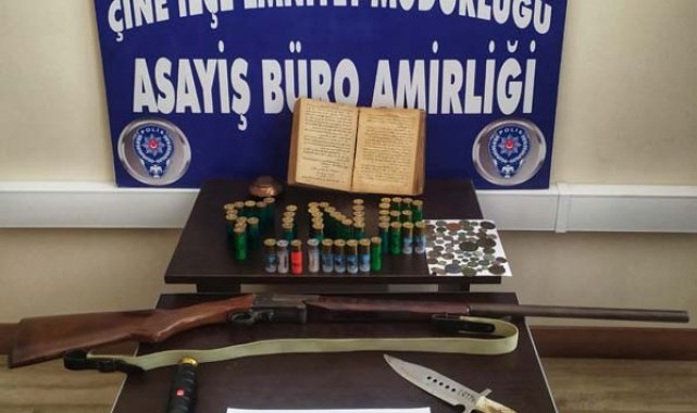 Çine'de belediye personelinin evine uyuşturucu baskını