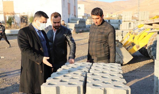 Cizre Belediyesi'nden öz kaynaklarıyla hizmet