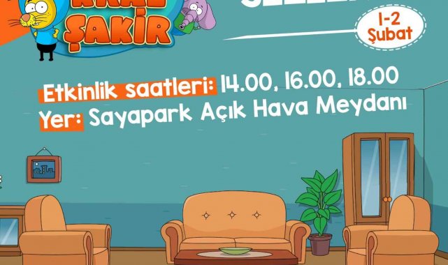 Çocuklar &#039;Kral Şakir&#039; oyunuyla eğlenecek