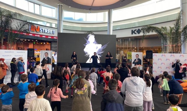 Çocuklar, ara tatilde doyasıya eğleniyor