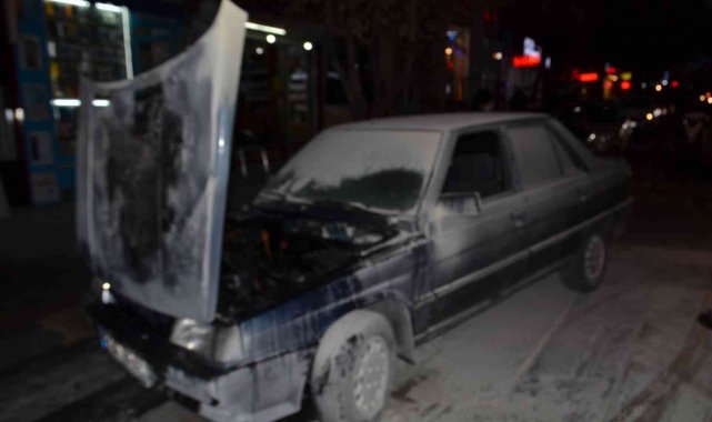 Çorlu'da korku dolu dakikalar: LPG'li araç alev alev yandı