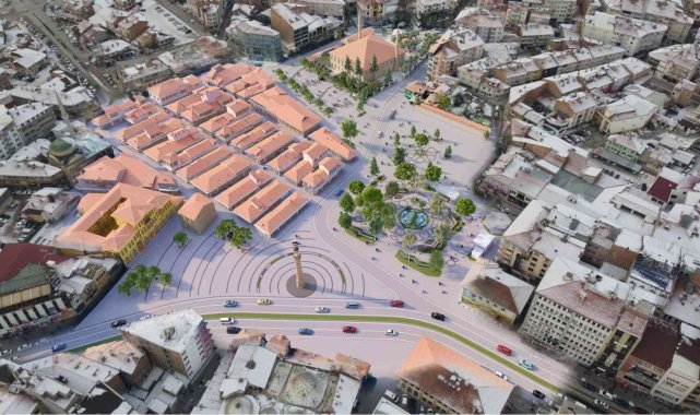 Çorum&#039;un tarihi kimliği meydan projesi ile gün yüzüne çıkartılacak