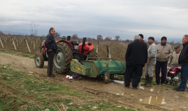 Çubuk kırma makinesine kolunu kaptıran çiftçi ölümden döndü