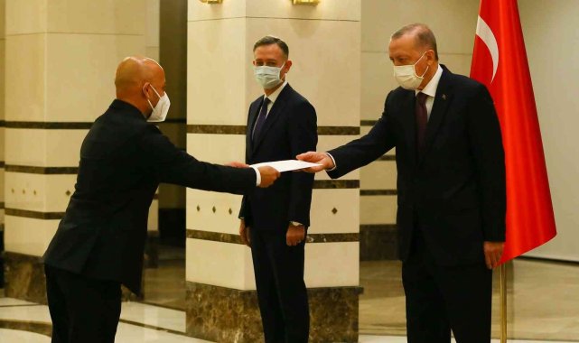 Cumhurbaşkanı Erdoğan, El Salvador Büyükelçisi Calderon'u kabul etti