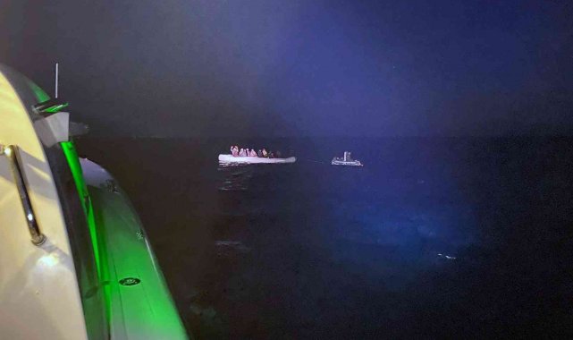 Dalaman ve Marmaris açıklarında 64 göçmen kurtarıldı