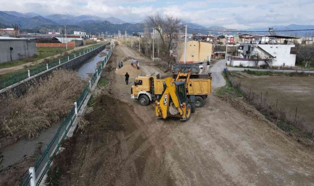 Dallıca Mahallesi, Eğrek mevkiindeki bağlantı yolu yenileniyor