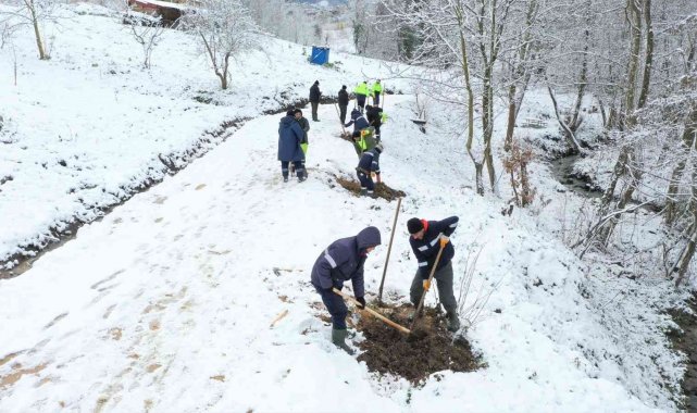 Damlar Vadisi Milet Bahçesi'nde çalışmalar sürüyor