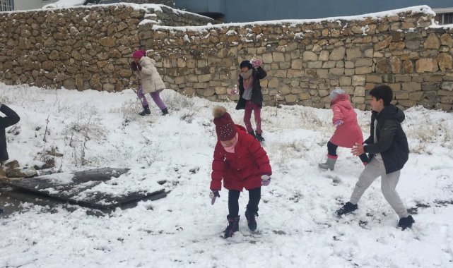 Darende&#039; de kar sevinci