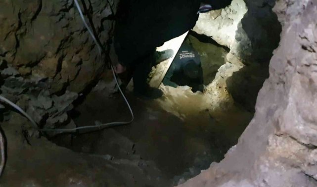 Define avcıları kazdıkları tünelde suçüstü yakalandı