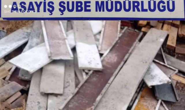 Demir hırsızları yakalandı