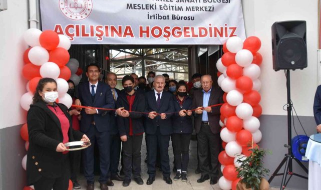 Denizli OSB'de Mesleki Eğitim Merkezi İrtibat Bürosu açıldı