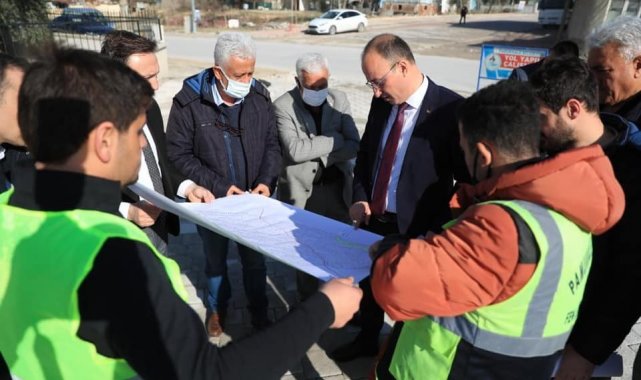 Denizli tarihindeki en büyük yol ihalelerinden birinde üstyapı çalışmaları devam ediyor