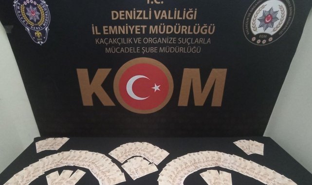 Denizli'de sahte para operasyonu