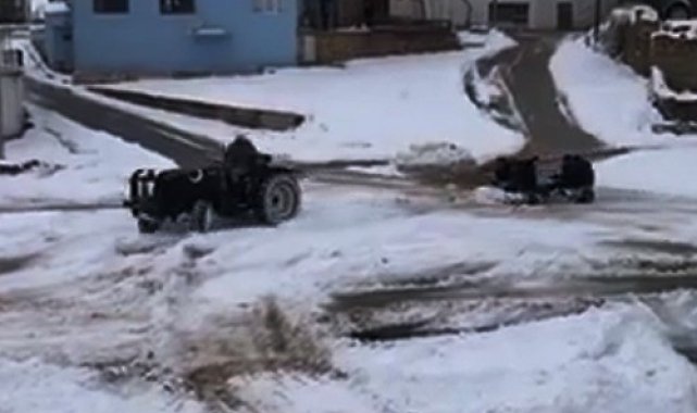 Denizli&#039;de traktörle karda TrakSky keyfi