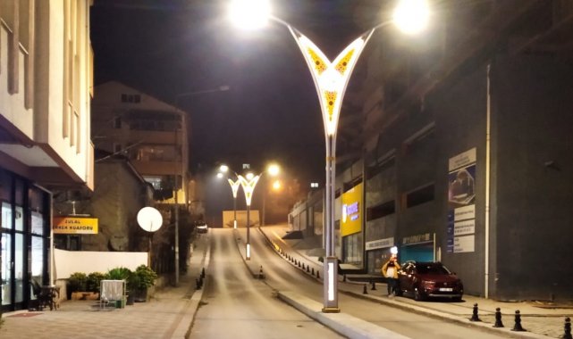 Derince&#039;de aydınlatma düzenlemeleri tamamlandı