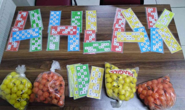 Dernek binasına kumar operasyonu düzenlendi