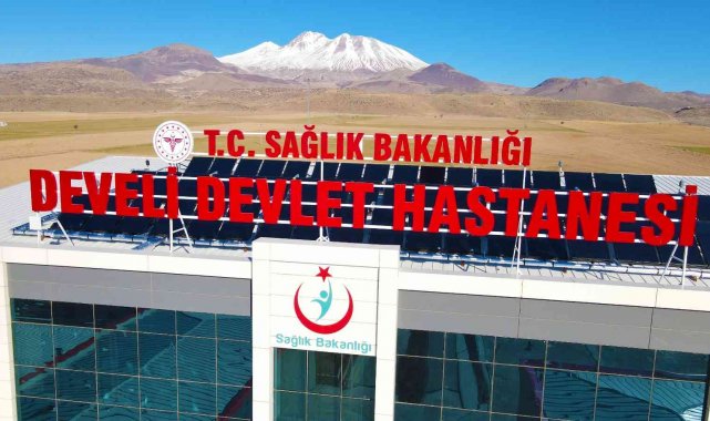 Develi'de Yeni Devlet Hastanesi hasta kabulü için son aşamaya geldi