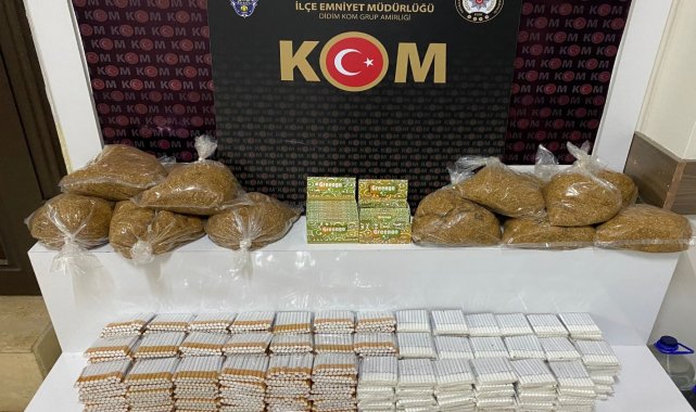 Didim'de tütün operasyonu
